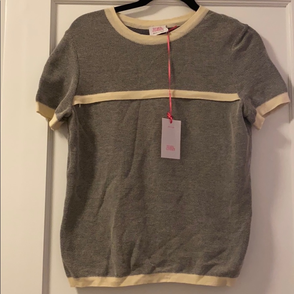 Teat & Cosset Nursing Shortsleeve knit "Lia" Top